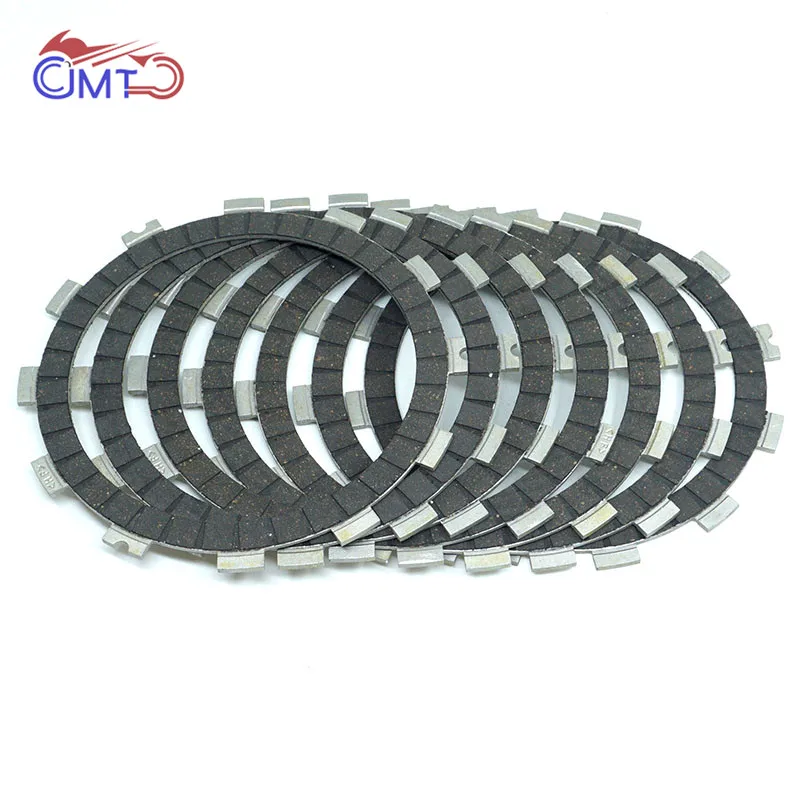 

Для Kawasaki ATV KLT200 1981-1984 KLT250 1982-1984 прерий 1983-1985 KSF250 Mojave 1987-2004 комплект фрикционных дисков сцепления 7P