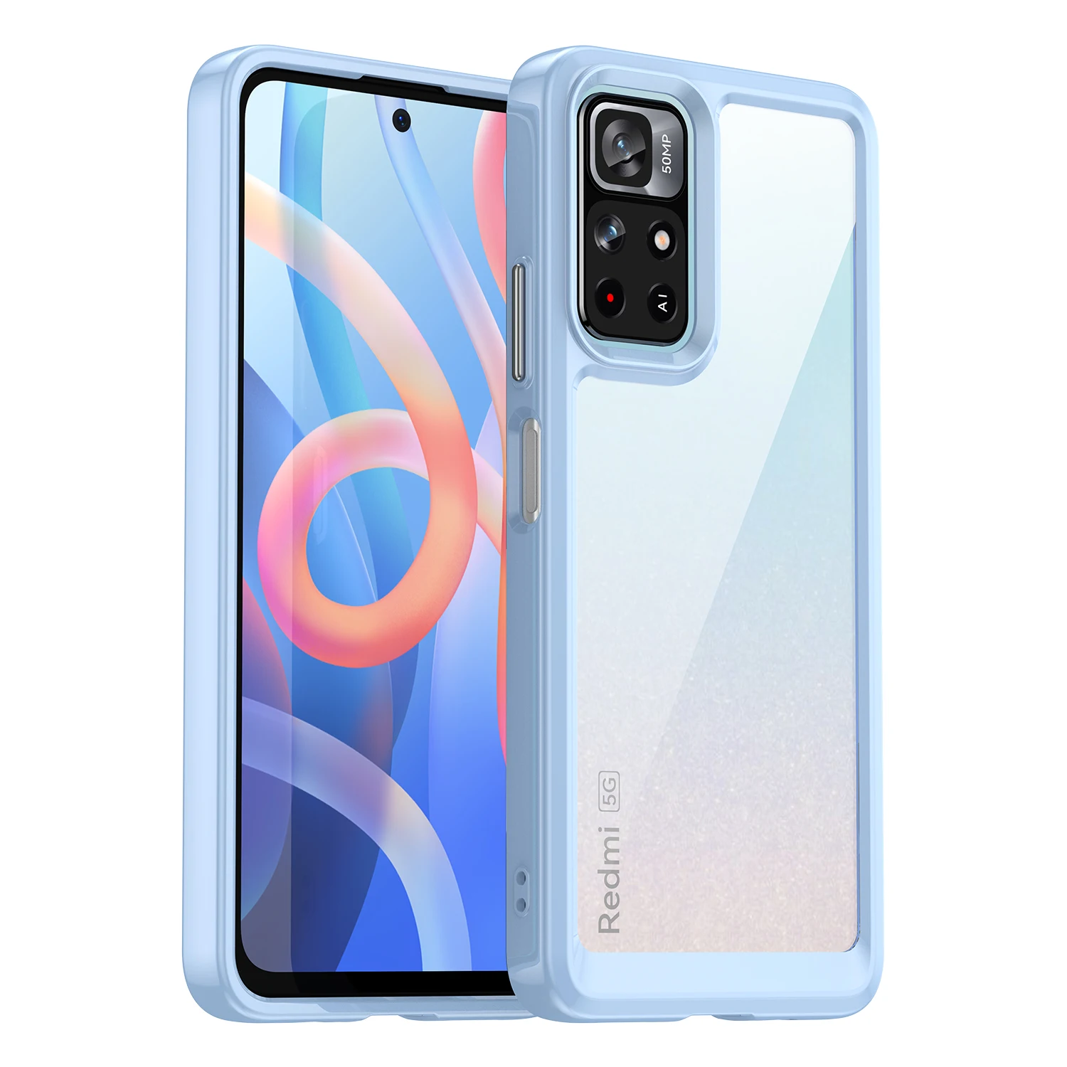 Shockproof Transparent Acrylic Case