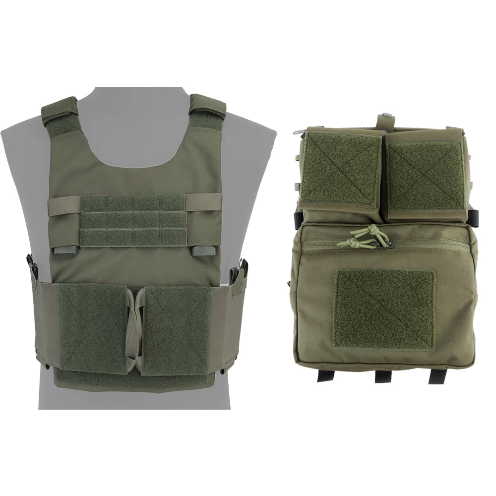 Tactical LV-119 System Front Overt Plate Bag Vest Carrier Cordura Fabric  Side Magazine Pouch 2.5 Inch Buckle Hunting Airsoft - AliExpress