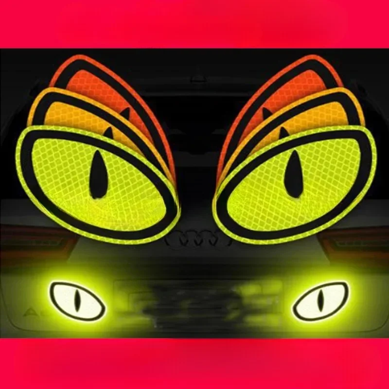 

10 pcsReflective Safety Warning Tape Car Reflective Reflector Sticker Driving Safety Decal for Auto Truck Motorcycle Trailer