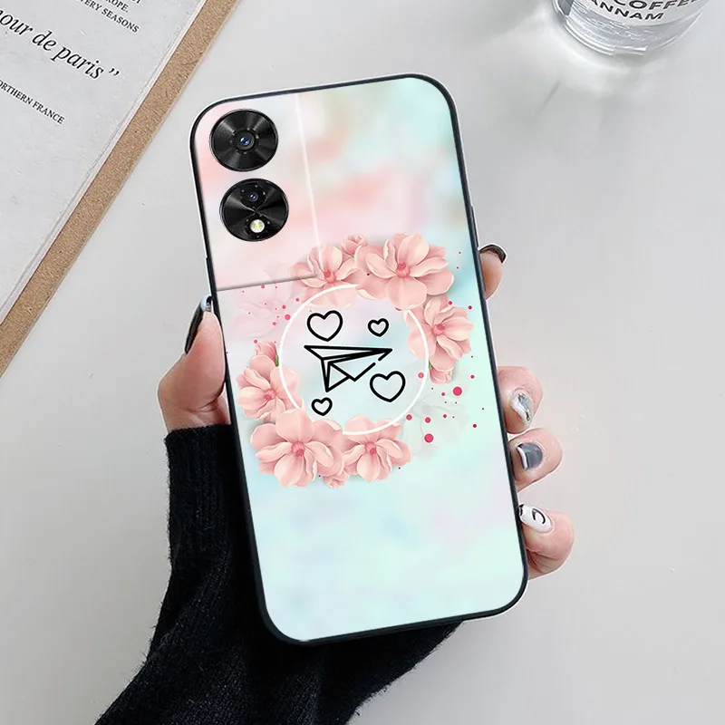 Fashionable Soft Silicone Back Cover - Cute and Stylish Protective Case