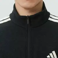 Adidas Veste de survêtement en maille pour homme 100% authentique, design à empiècements, noir KR2488 5