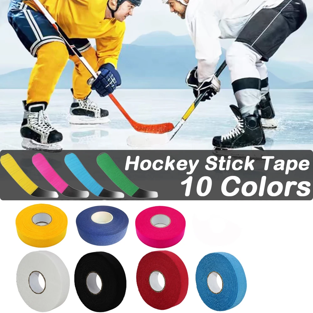 25M Hockey Tape Non-Slip Grip Ice Hockey Durable Breathable Tear-Resistant for Badminton Racket