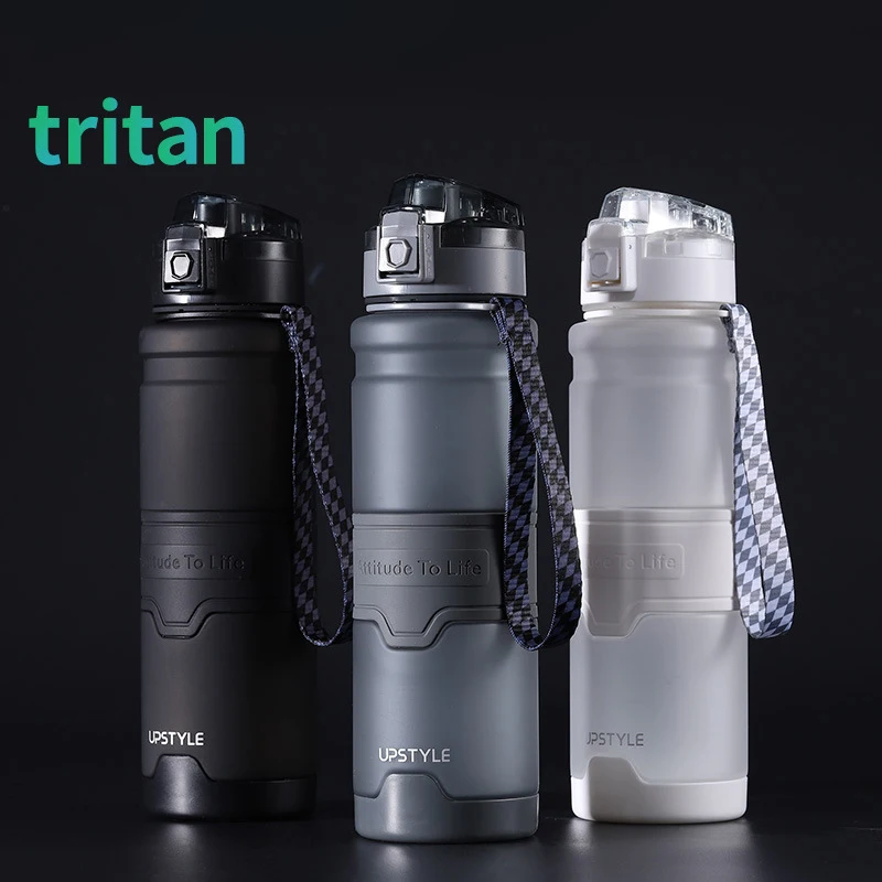 

Water Bottle Tritan Material Anti Fall Sports Water Bottle Outdoor Sports Fitness Water Bottle Portable Plastic Cup
