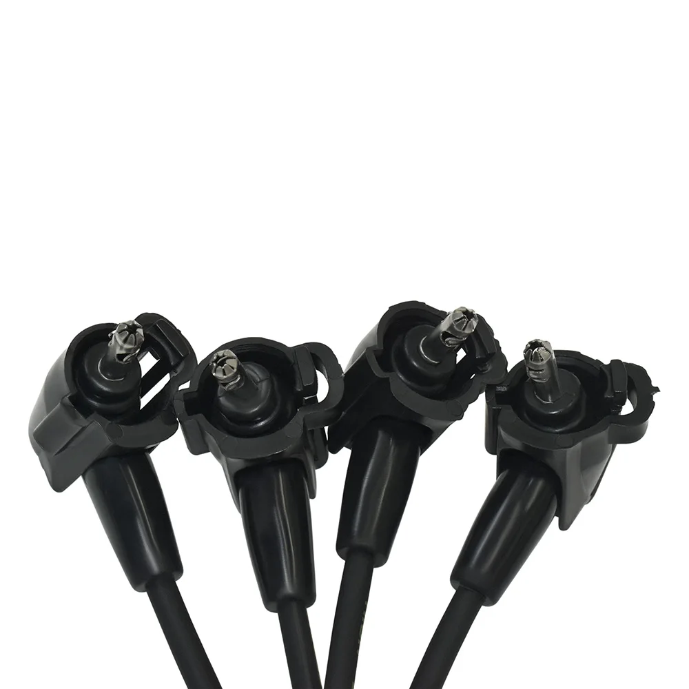 Spark Plugs Ignition Cable 90919-22327 9091922327 For Toyota Corolla 1.6L 1.8L 1993-1997 4X spark plugs ignition cable