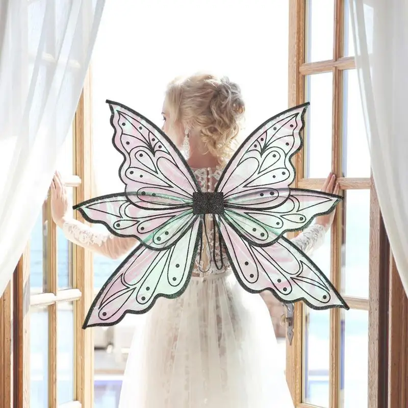 Fairy Wings Women Princess Fairy Wing Butterfly Wings Foldable