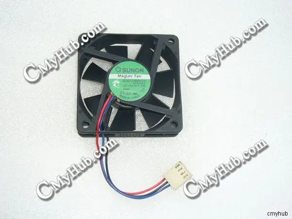 Для SUNON KDE1206PHV2 MS.B1525.A 12 В постоянного тока 1,1 Вт 6015 6 см 60 мм 60x60x15 мм 4-контактный охлаждающий вентилятор KDE1206PHV2