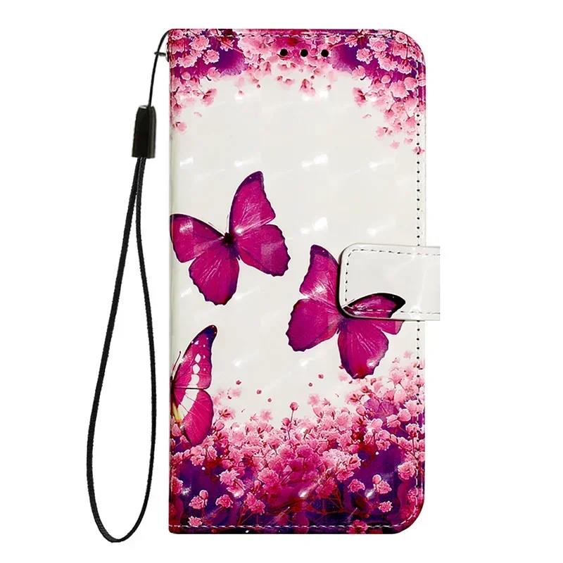Elegant Painted Flip Leather Phone Case,  Series
