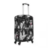 Kiss Band Print Suitcase Cover Colour Splash with Logo Elastic Business Protector Luggage Accesories Vacation 3