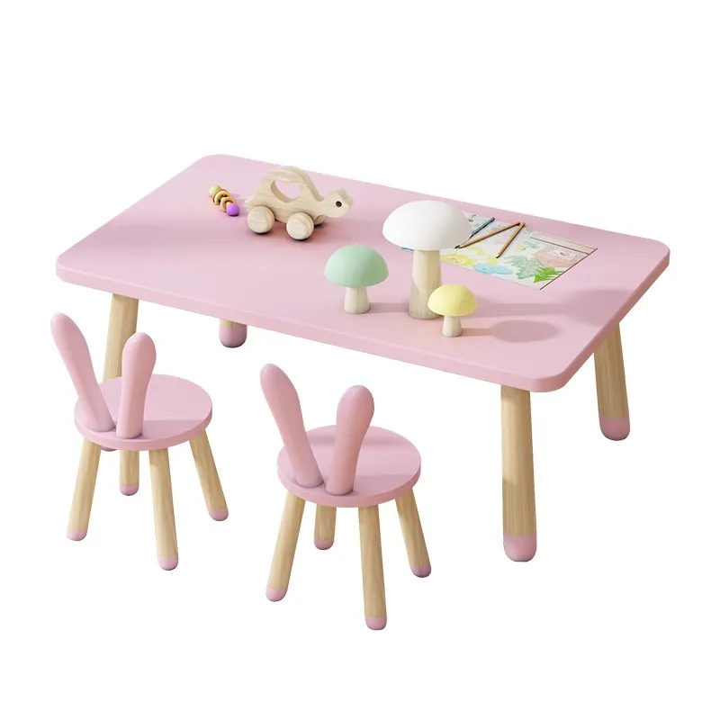 Children Study Desk Student Kids School Supplies Set Table Classroom Tables Child Elementary Bureau Enfant Chair Furniture Room