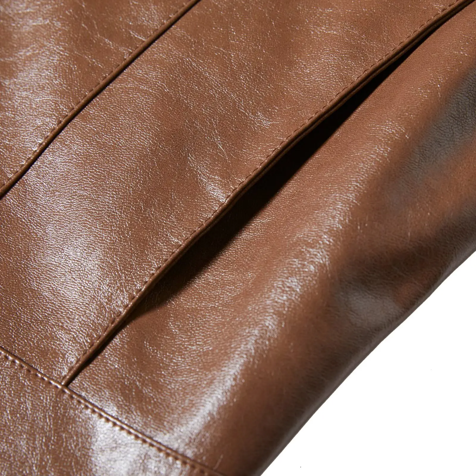 Leather Jackets Women's Coat 2025 zartins Elegant Fashion Faux Jackets Woman's Long Sleeve Tops Solid Streetwear Woman Jackets