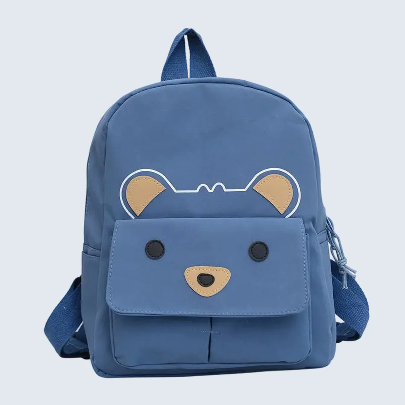 Adorable Bear-Inspired Backpack with Personalized Embroidery and Spacious Interior for Autumn Adventures and Everyday Use
