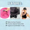 100 Pcs Hat Sweat Liner Golf Absorbent Sweat Pad Odor Soft Hat Sweat Protector Disposable Hard Hat Sweatband 5