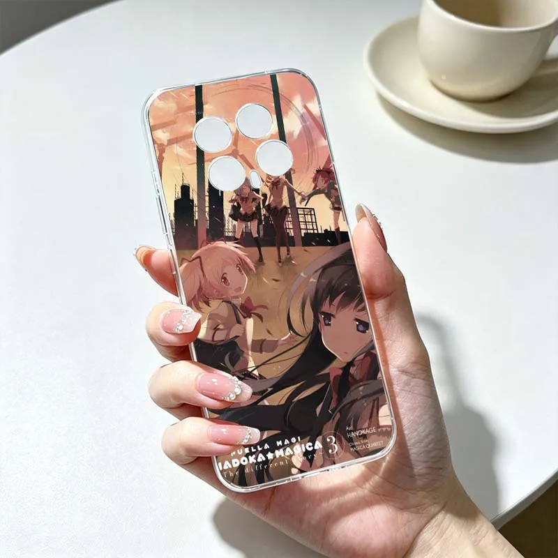 Anime Madoka Magica Themed Phone Case Cover