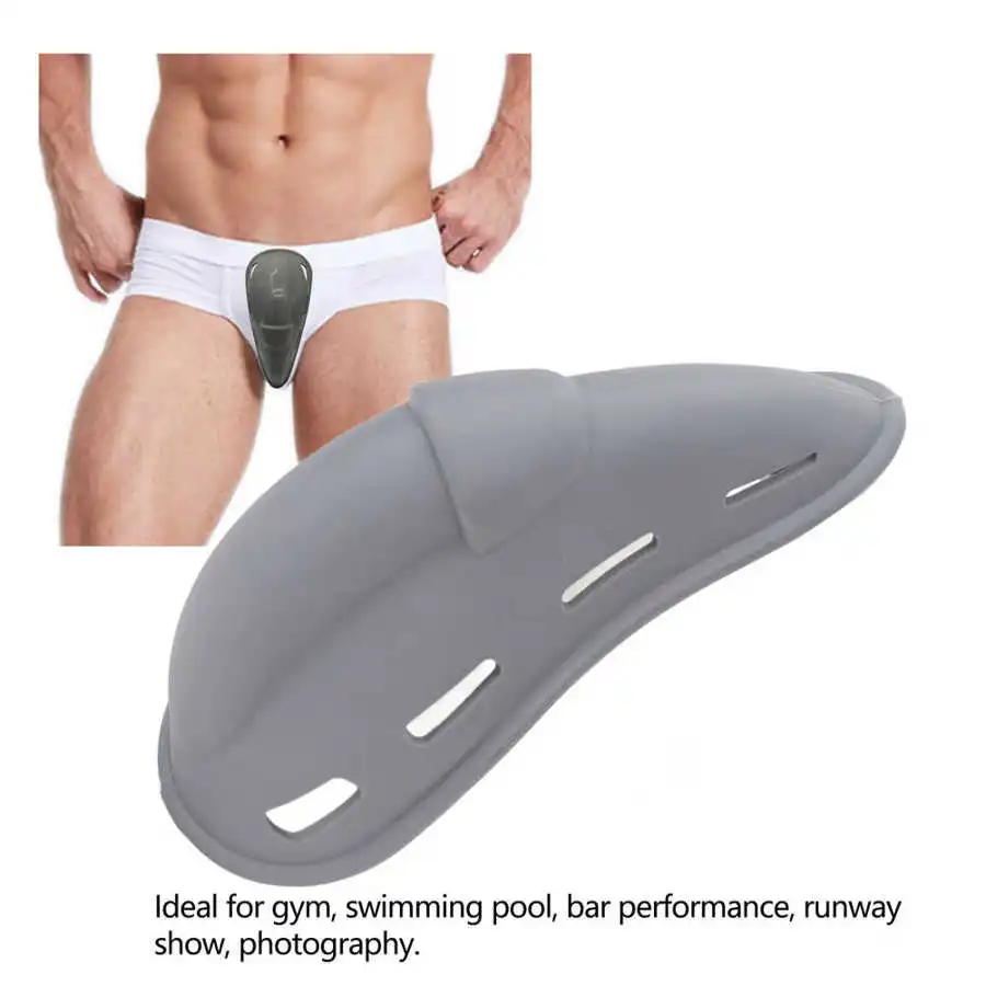 

Men After Circumcision Protection Cover Sponge Pouch Bulge Pouch Cup Silicone Cushioning Pouch Cup Nursing Care Panties Swim New