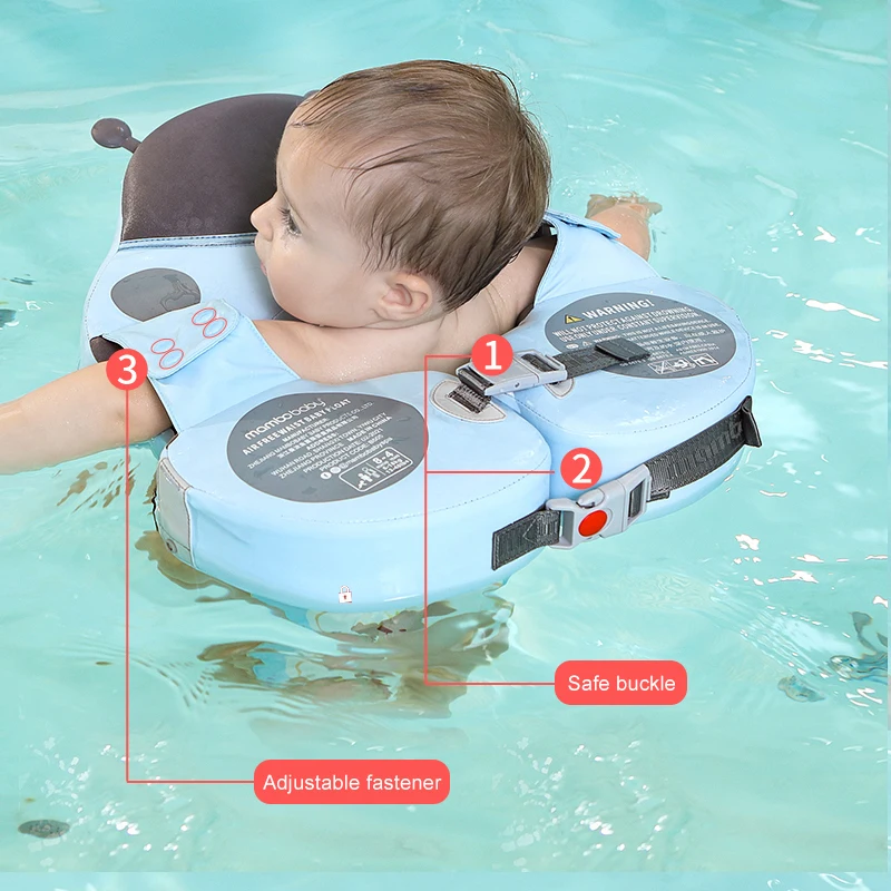 Baby Non-Inflatable Floating Swimming Rings 1 Baby Shoulder Float Swim Trainer Floats For Pool Toys Accessories UPF 50+ swimming ring,swimming pool float