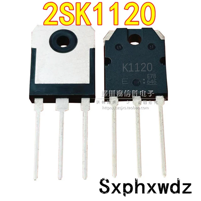 Viscoso camarera perecer 5PCS K1120 2SK1120 8A 1000V TO-3P new original Power MOSFET transistor -  AliExpress