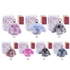 Fluffy Bunny Trinket Key Chain Charm Fur Cute Fluffy Bunny Keychain Lovely Keyring Pendant Fluffy Fur Pompon Bunny Doll Pendant 2
