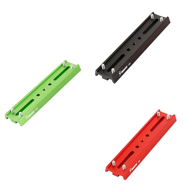 ANGELEYES Four Screw Positioning Dovetail Plate 180Mm Equatorial Holding Ring Quick Installation Board Red