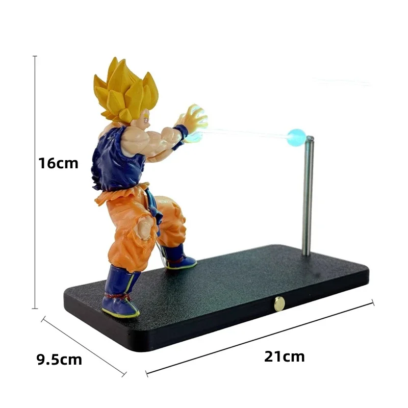 Son Goku Kamehameha Nachtlampe Desktop-Dekoration Modell Nacht Anime-Zubehör Kinderspielzeug Geburtstagsgeschenk – Detail 8
