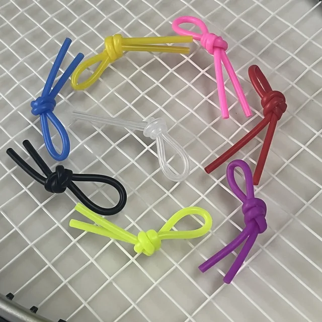 8Pcs/Lot Soft Silicone Tennis Vibration Dampeners Tennis Racket Anti Vibration Knot Squash Racquet Damper Tennis Accessories 3