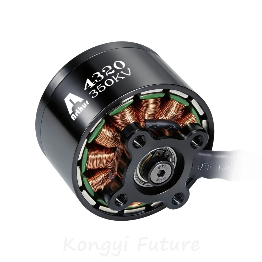 Flashhobby A4320 4 шт. 350KV 6-12S высокоскоростной бесщеточный двигатель дальнего действия X-класса детали радиоуправляемой модели thumbnail 2