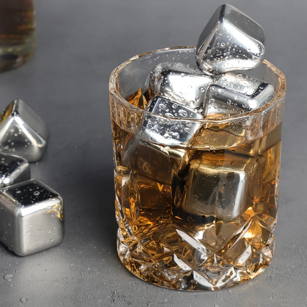 Stainless Steel Household Supplies Wine Chilling Stones Beverage