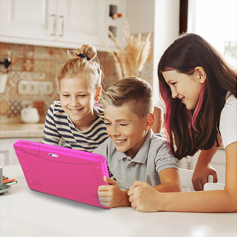 2025-New large-size 10.1  Kid's Tablet  K107 high-definition screen 4GB RAM 64GB ROM built-in game support Google 2MP+5MP camera 3