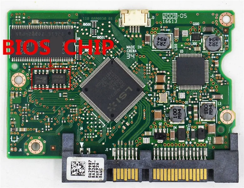Placa de Circuito do Disco Rígido Hitachi 110 0a90158 01 220 0a90158 01 0a58786 0a58730 0a59226 0a29989 0a59222 0a29987 - Imagem 6