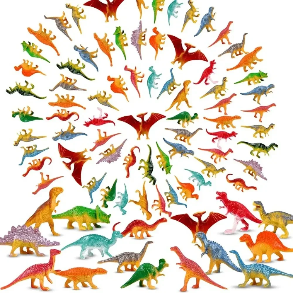 

39Pcs/Lot Children's Educational Toys Mini Dinosaur Figures Model Small Simulation Animal Figure Kids Toys for Boy Birthday Gift