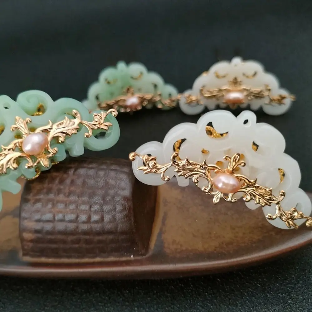 

Шпилька-гребень для волос для девушек аксессуары для волос жемчужные головные уборы в китайском стиле U-образные палочки для волос старинная корона для волос шпилька для волос в старинном стиле