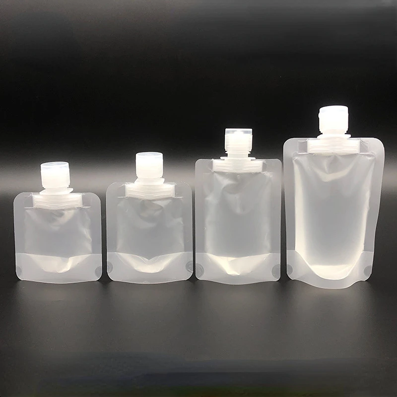 여행용 로션 디스펜스 백 50ml 100ml 화장품 디스펜스 흡입 백, 에센셜 오일 플랩 흡입 백 디스펜싱 백