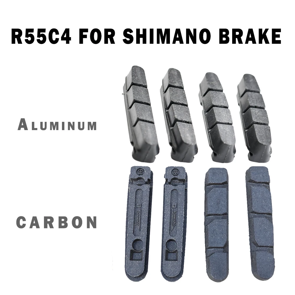 Shimano R55C4 pastiglie V-Brake per DURA ACE/ULTEGRA/105 (cerchi in carbonio) Pastiglie dei freni