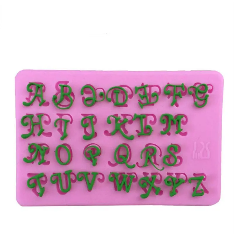 

Diy Capital Art Letters Shape Liquid Silicone Mold Fondant Cake Decorating Baking Tools Clay Soap Candle Epoxy Resin Mould
