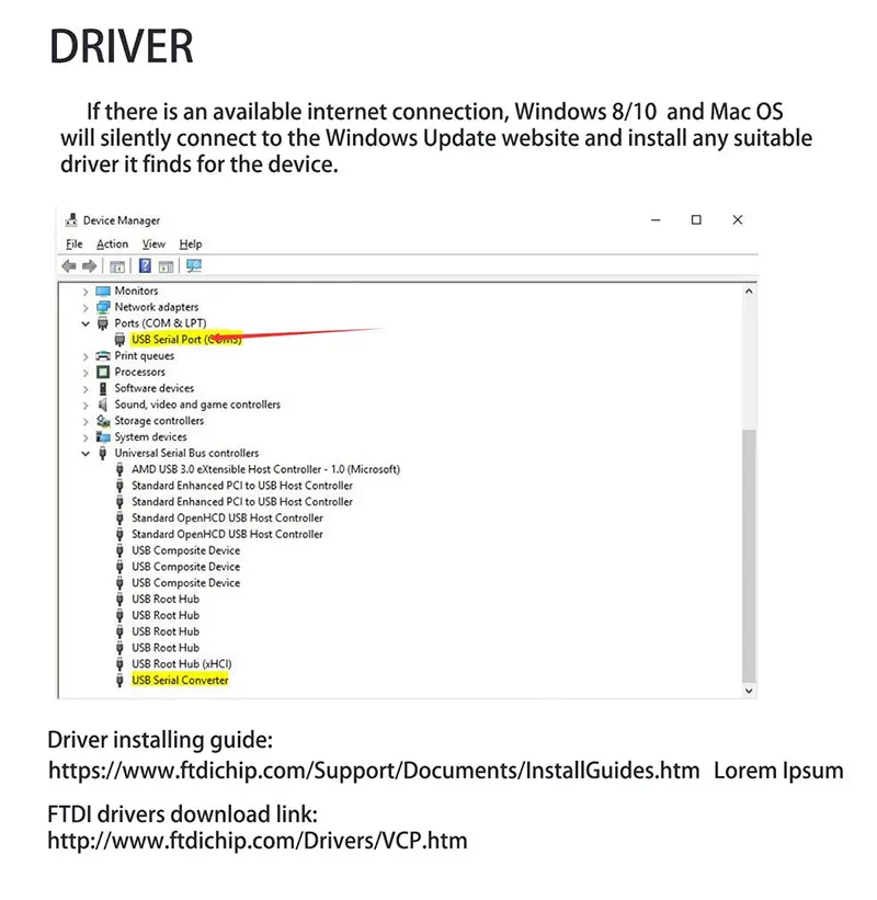 Ftdi usb zu rs485 serielle konverter adapter kommunikation modbus kabel USB-RS485-WE-1800 – Detail 5
