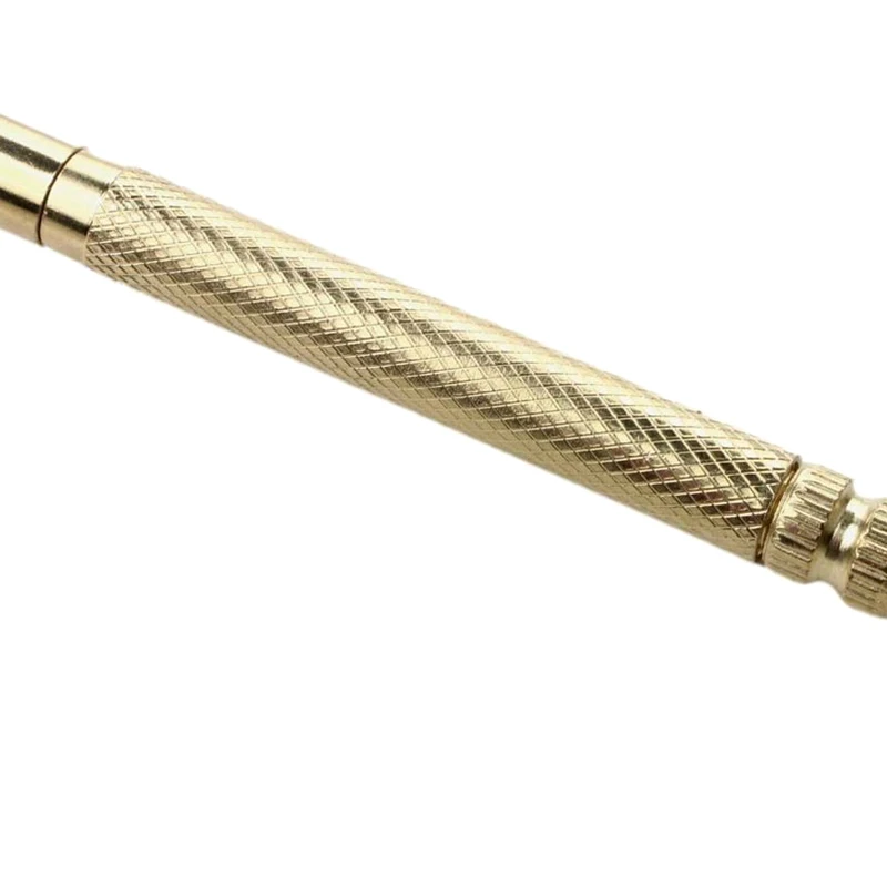 New 6 in 1 Micro Mini Multifunction Multi Brass Hammer 3 Kinds Screwdriver Bits Pocket DIY Tools Small Round Hammer 5 in 1