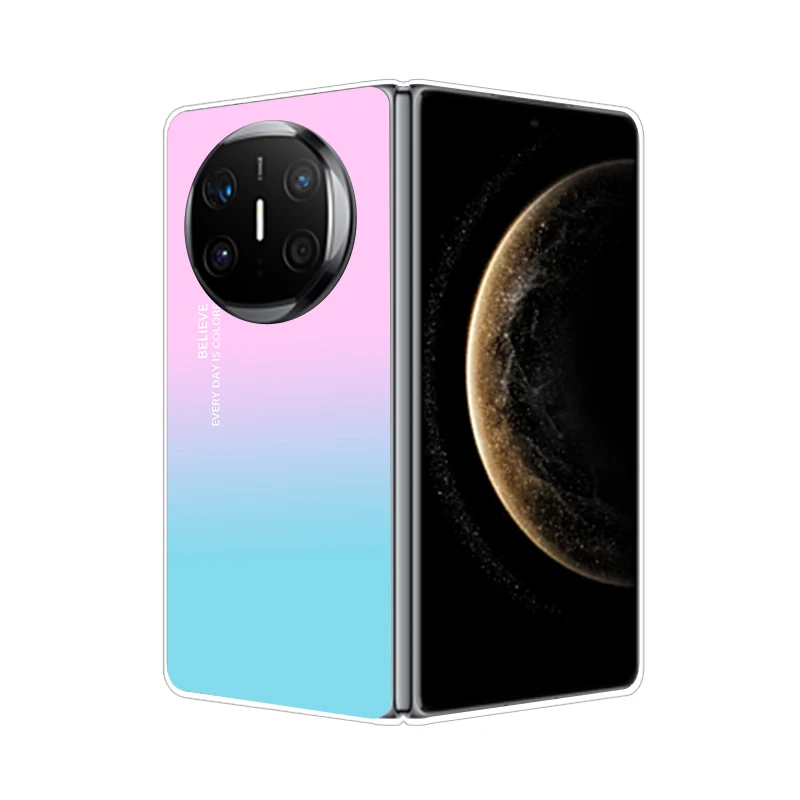 Transparent Hard Folding Fantasy Gradient Case