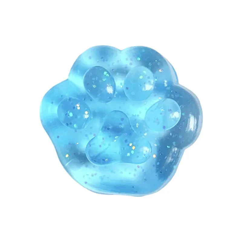 Cute Paw Soft Jelly Feel Decompressing Stress Relief Slow Rebound Squishy Toys Xmas Gifts For Adults Cat Claw_voghion.com