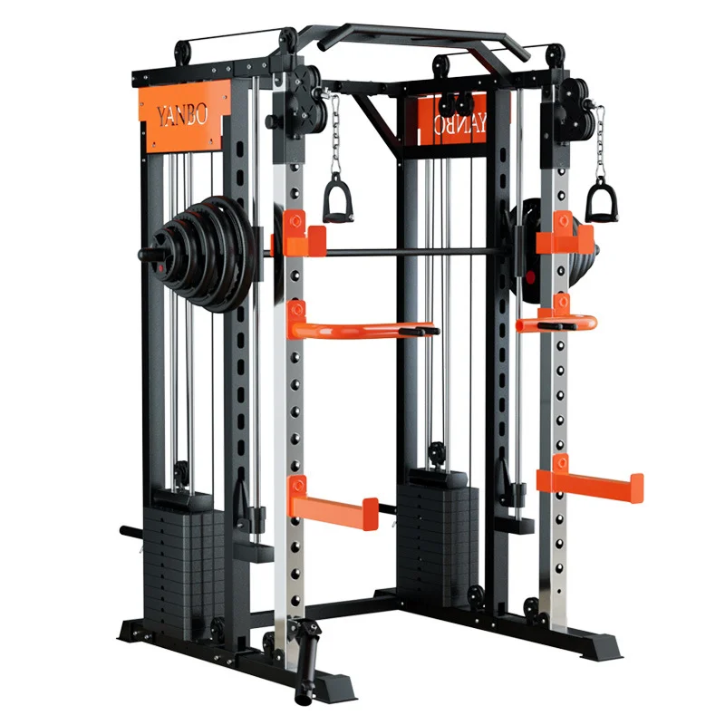 Esercizio Completo Per Il Corpo Core Strength Training Squat Gantry Addensato Solid Steel Smith Fitness Machine