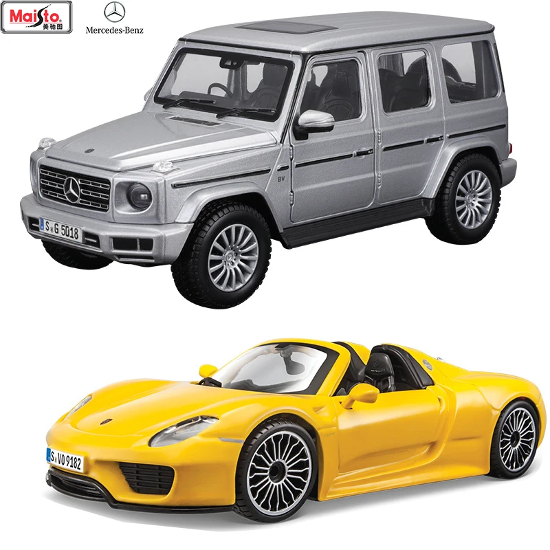 Maisto 1:25 2019 Mercedes Benz G-Classs Black Car Model Simulation Diecast Alloy Model Child Collection Gift Toy