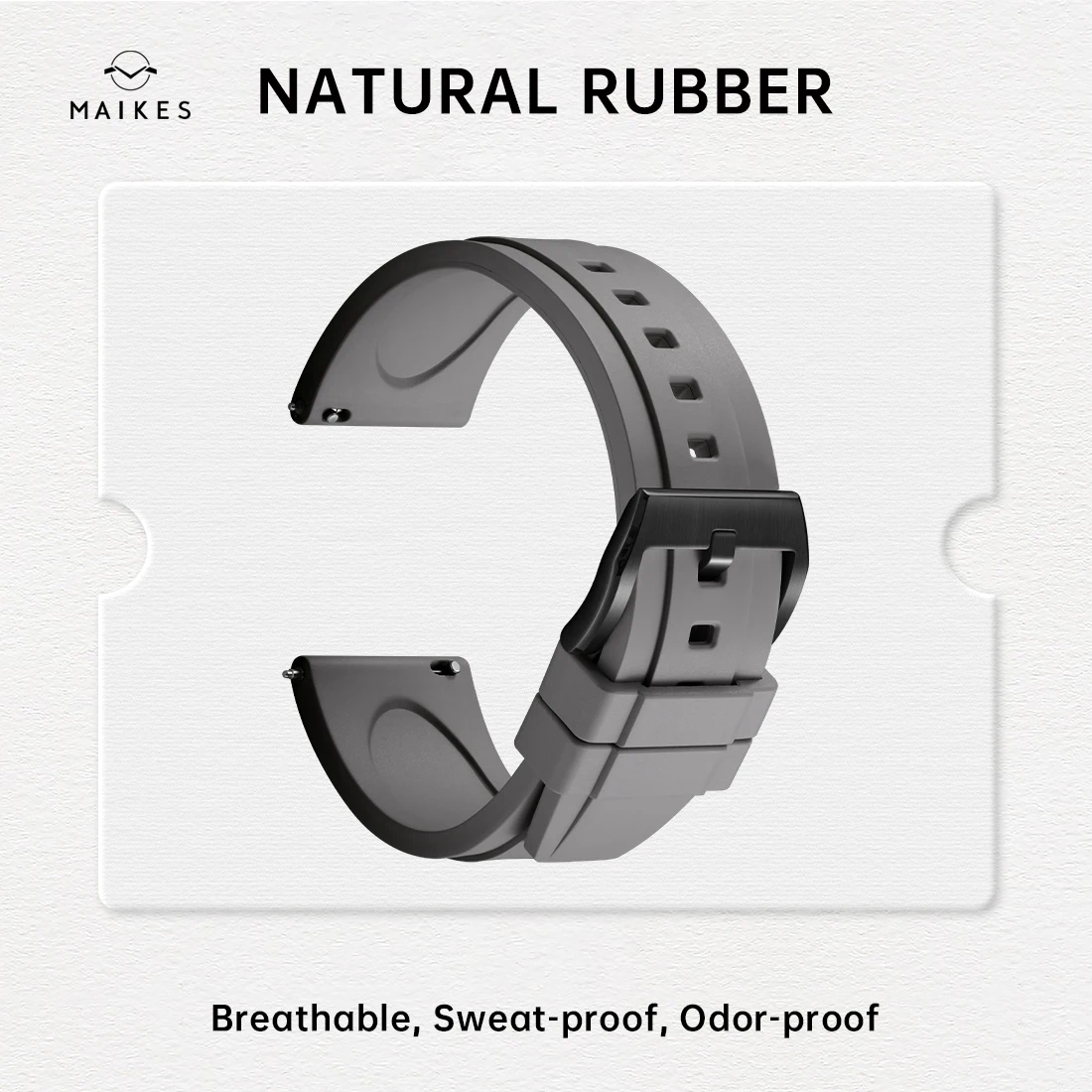 Versatile Quick Release Rubber Watch Strap - Premium Smart Watch Band Accessory