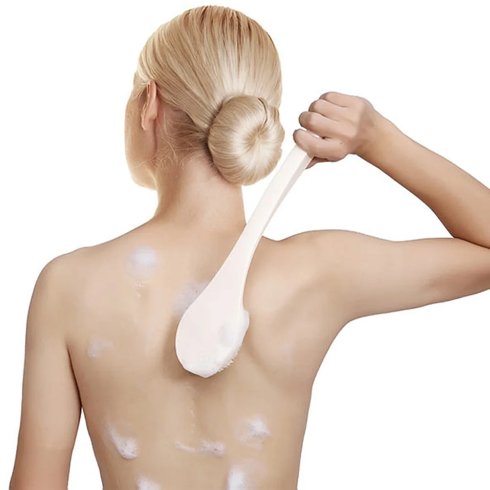 Long Handle Bath Brush Sponges Scrub with Back Take Bathing Accessory Massage Shower Plastic Cleaning Elder 6