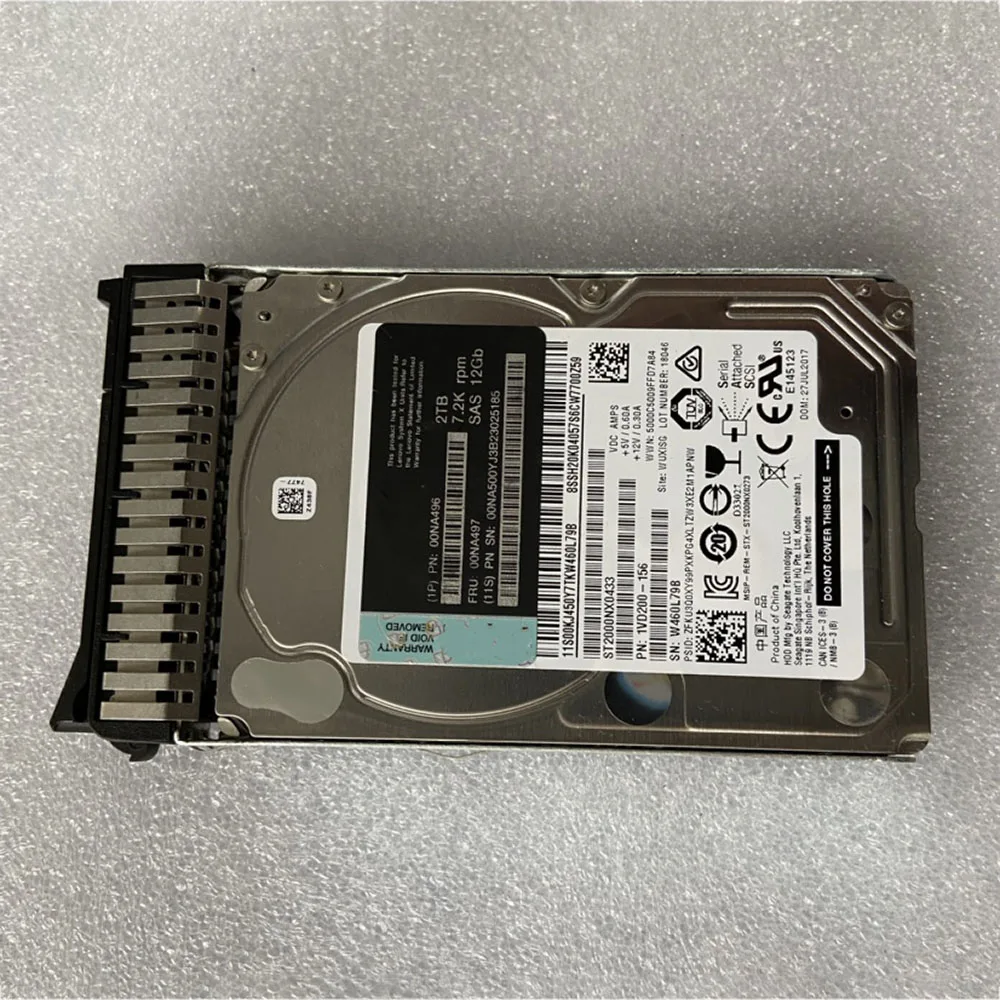 Lenovo 00NA497 00NA496 00NA500 SAS 12G 2.5  ϵ ũ  2TB