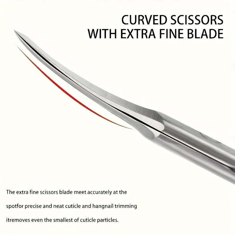 스테인레스 스틸 큐티클 가위, 핀셋 및 네일 도구가 포함된 전문가급 발 관리 키트 5개 - 휴대용, 발 관리 도구