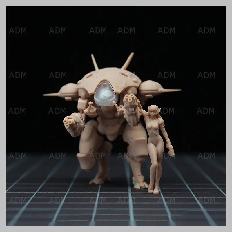 1-64-or-1-43-resin-figure-meka-driver-mecha-girl-scene-doll-white-model-jpg