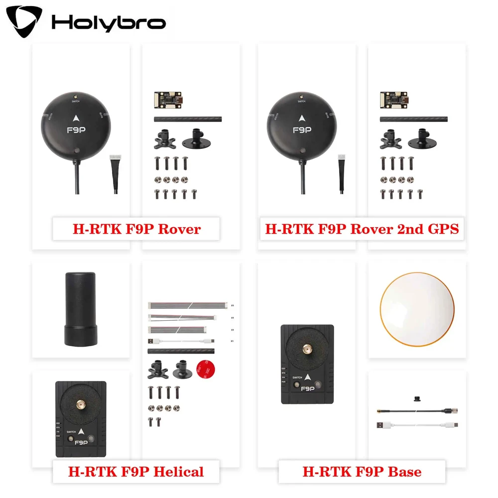 Holybro H-RTK F9P GNSS Haute Précision pour Drone FPV
