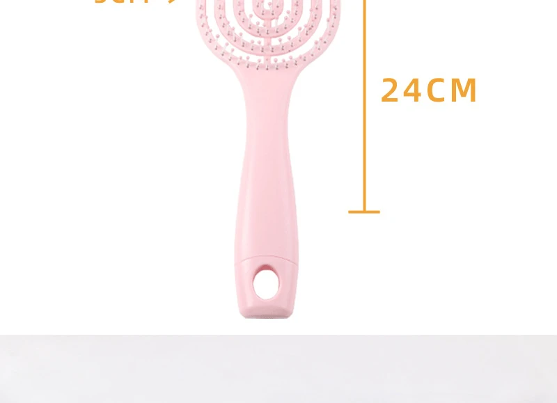 Description Picture 6 of itemIns Relaxing Elastic Massage Comb Portable Hair Brush Massage Brush Brushes Head Combs Scalp Massage Brush Wet And Wavy Bundl