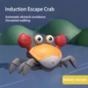 Electric Gesture Sensing Toy Crab Sensing Escape Kids Electric Toy Charging Luminous Music Novelty Toy for Child Christmas Gift 3