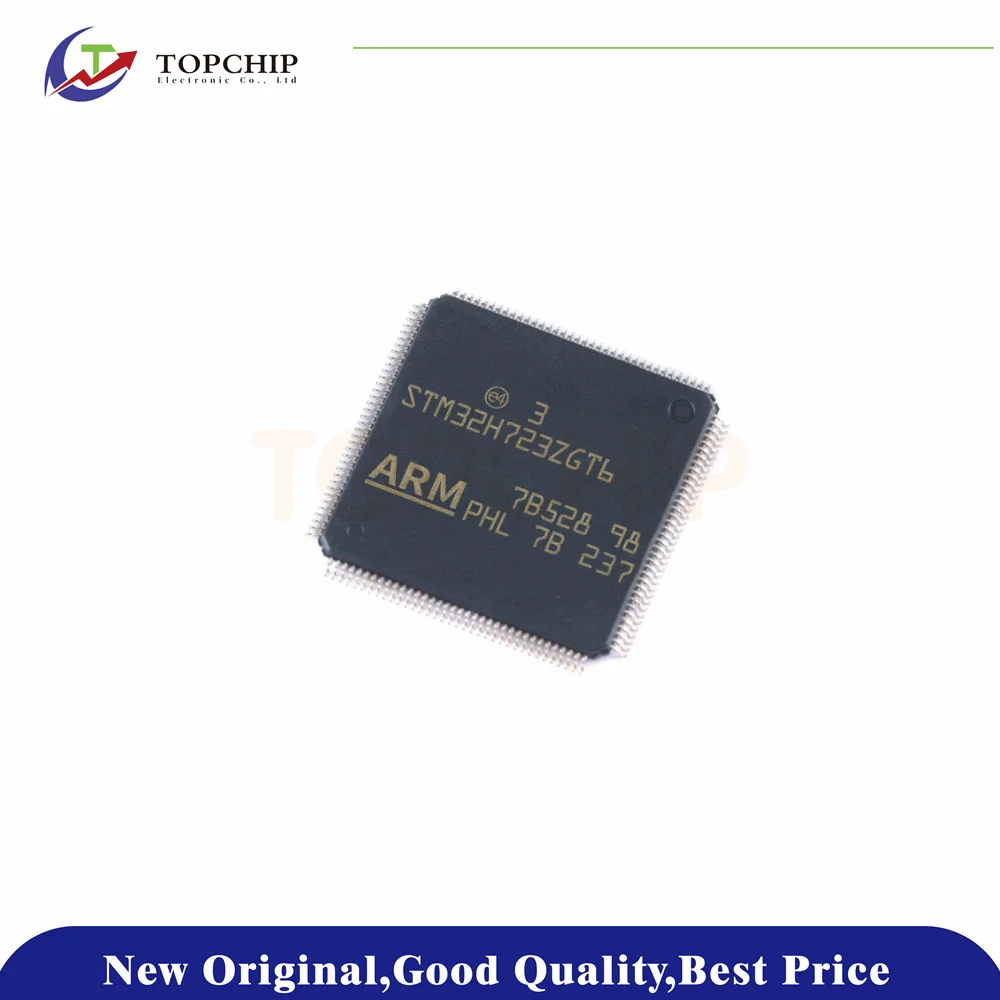 1Pcs New Original STM32H723ZGT6 1MB 176KB FLASH 80 1.71V~3.6V ARM-MSeries 550MHz LQFP-144(20x20) Microcontroller Units 1pcs new original tms320f28035pnt f28035pnt lqfp 80 microprocessor