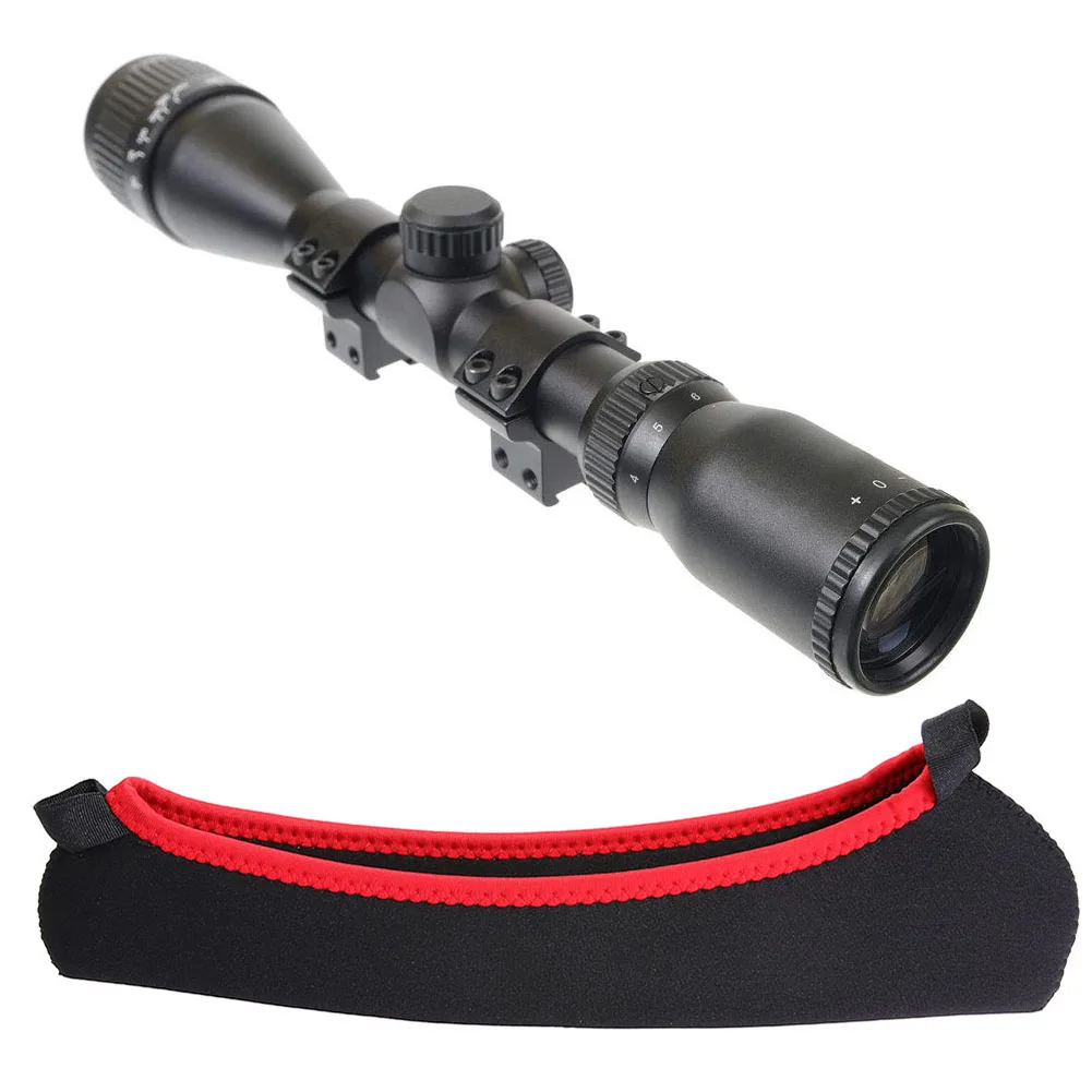 Neoprene Rifle Scope Cover Protective Case for Hunting